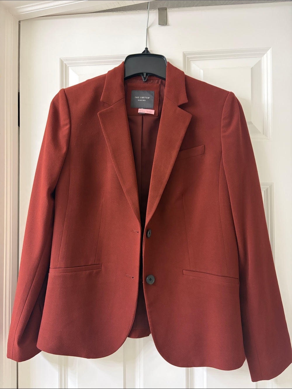 The Limited Rust Red Tailored Blazer